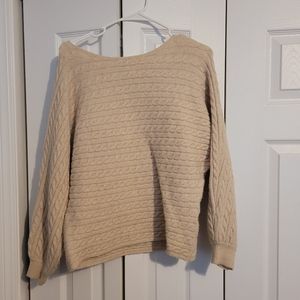 Cream cardigan